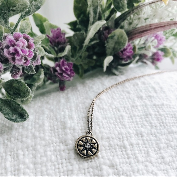 Necklace 16”-19” Sun/Compass Simple Necklace - Picture 8 of 10